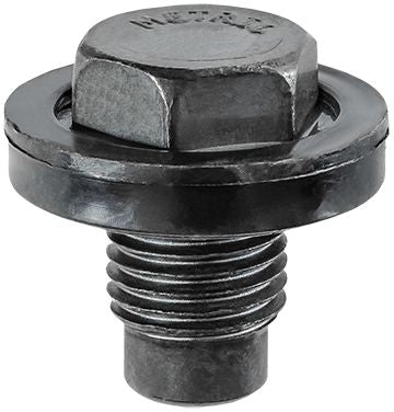 Rubber Face Drain Plug M14-1.5 17mm, Drain Plug with Rubber Face for Chrysler Vehicles, M14-1.50 Thread, 17mm Hex