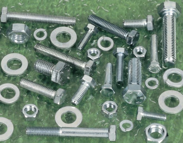 Hex Cap Screw Assortment Property Class 8.8 Steel M4 to M7, Hex Cap Screw Assortment in 24-Hole Drawer, Property Class 8.8