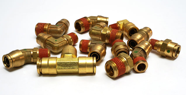 150Pcs Brass DOT Push-To-Connect Fittings & | Ubuy