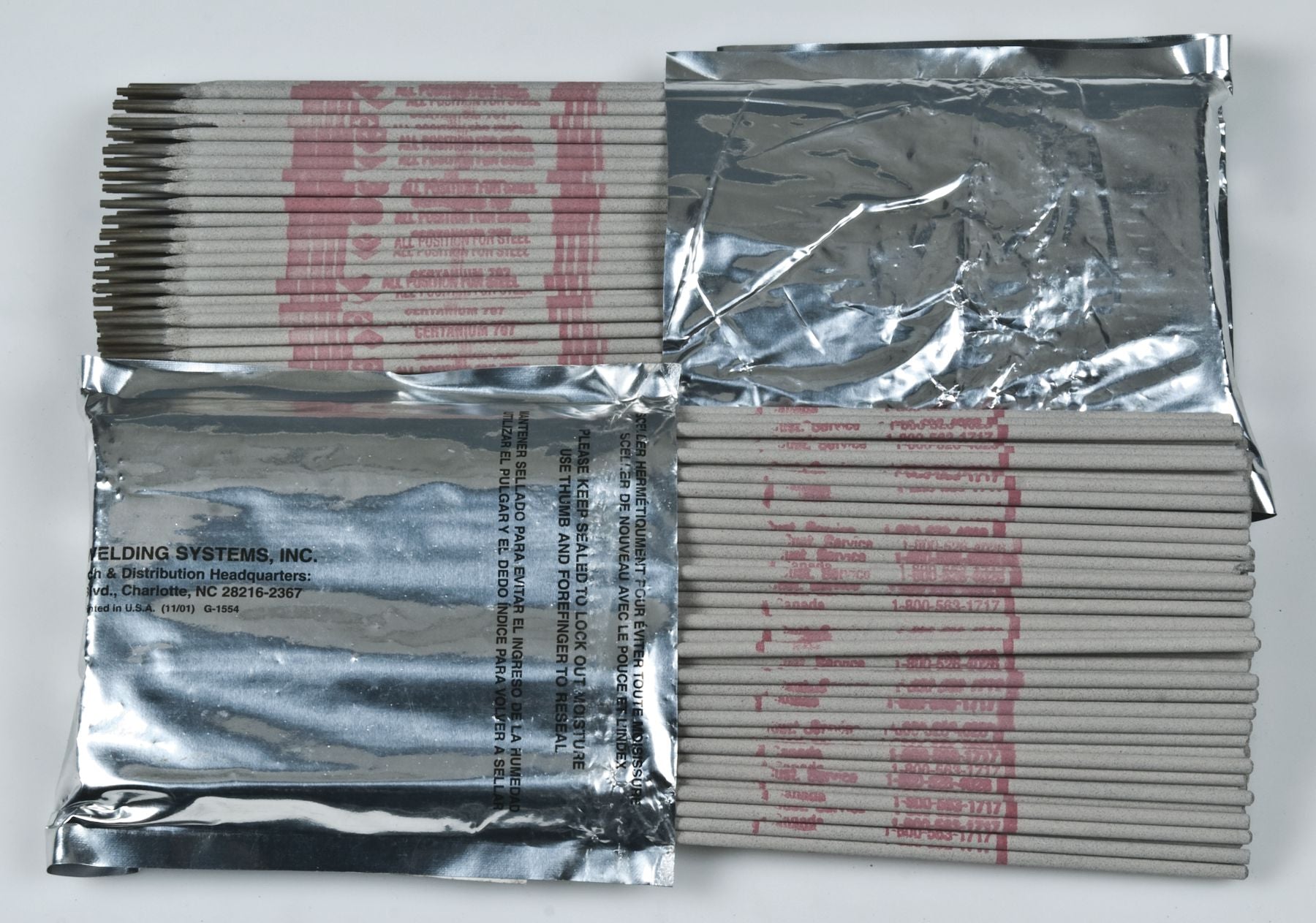 707 Dissimilar Steel Stick Rod Electrode 5/64