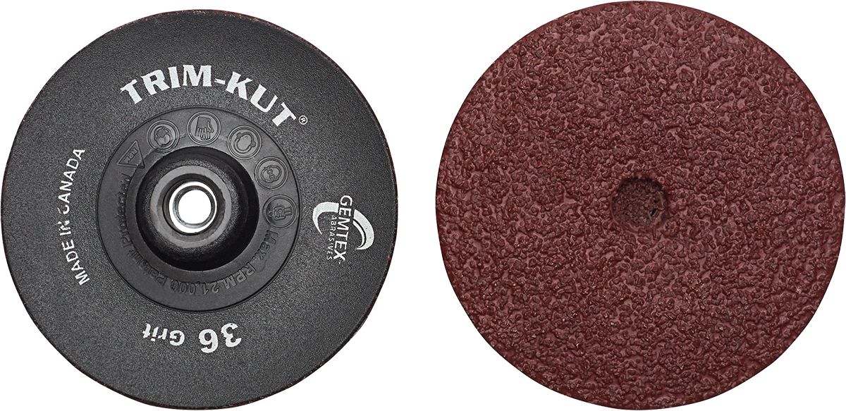 Trimmable Abrasive Grinding Disc 3