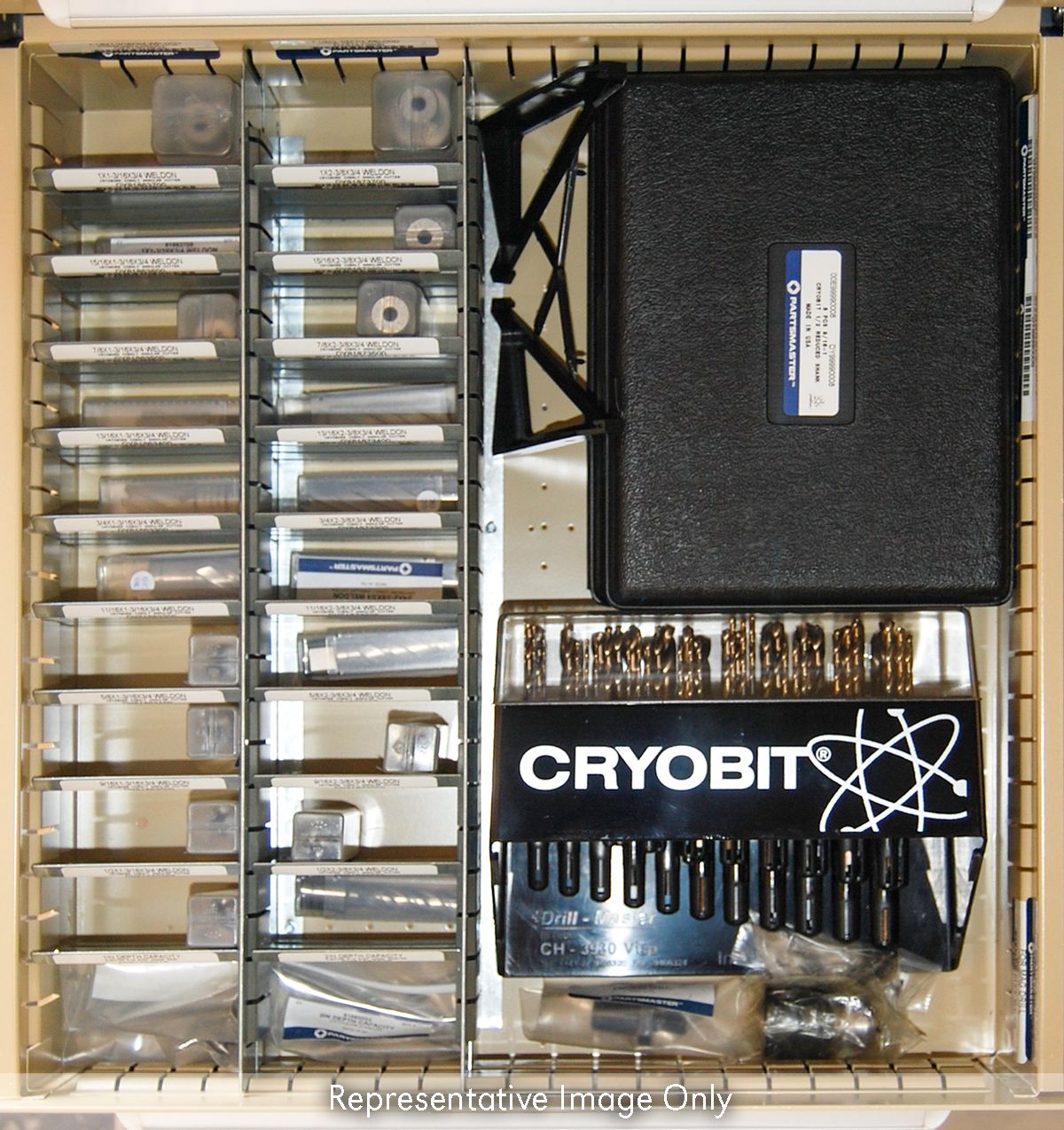 Welding Container Drawer 23 - Cryobore Cobalt Annular Cutters, Jacobs ...