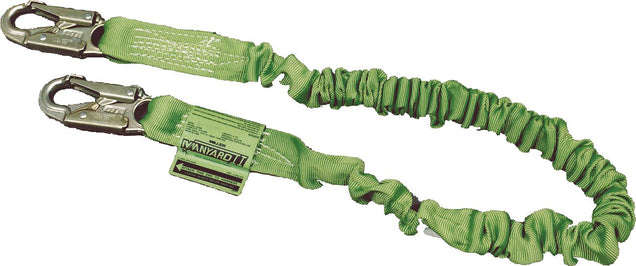 Manyard II Shock-Absorbing Lanyard, Manyard II Shock-Absorbing Web Lanyard, Single Leg