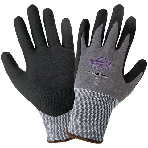 500NFT Tsunami Grip Nitrile-Coated Gloves 15-Gauge Size M – Lawson