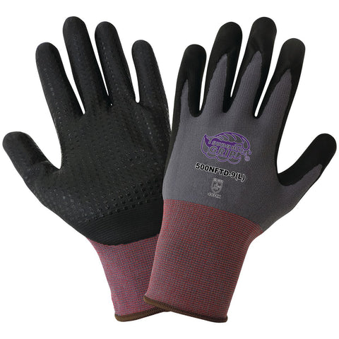500NFTD Tsunami Grip® Gloves Nitrile Dots L 15-Ga | Lawson