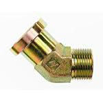 Hydraulic Adapters, 45° Elbow, Male ORFS X SAE Code 62 Flange – Lawson ...