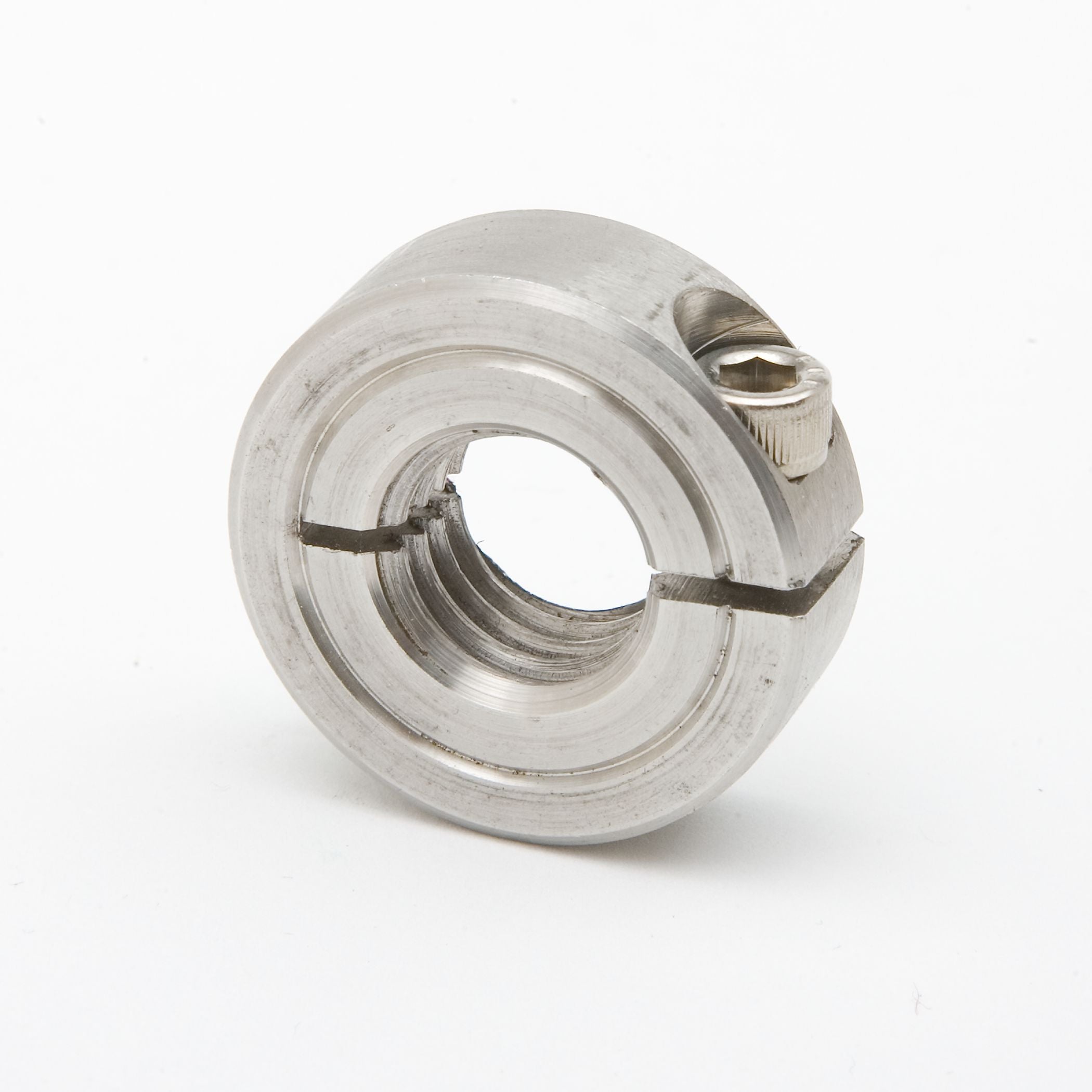 Shaft Collar One-Piece Split Threaded Stainless Steel Plain – Lawson ...