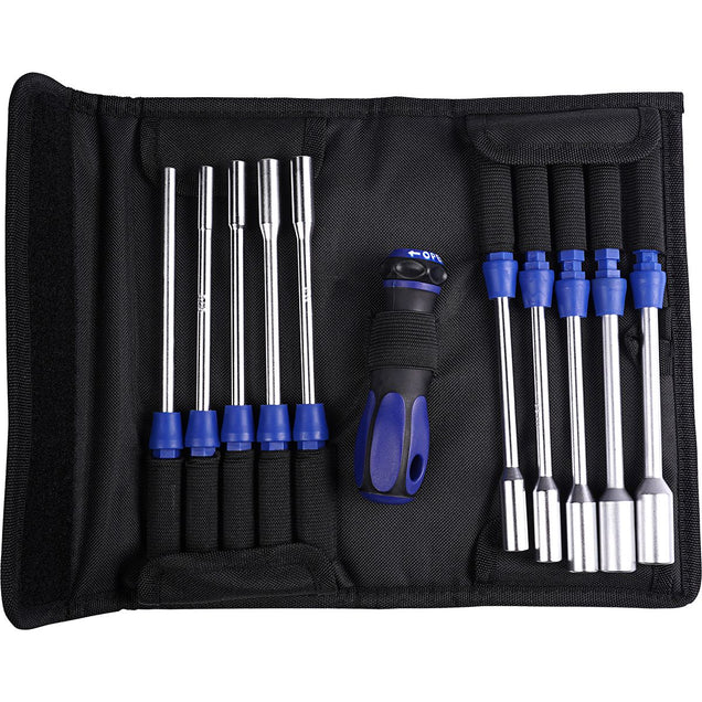 Metric Interchangeable Nut Driver Set 12Pc