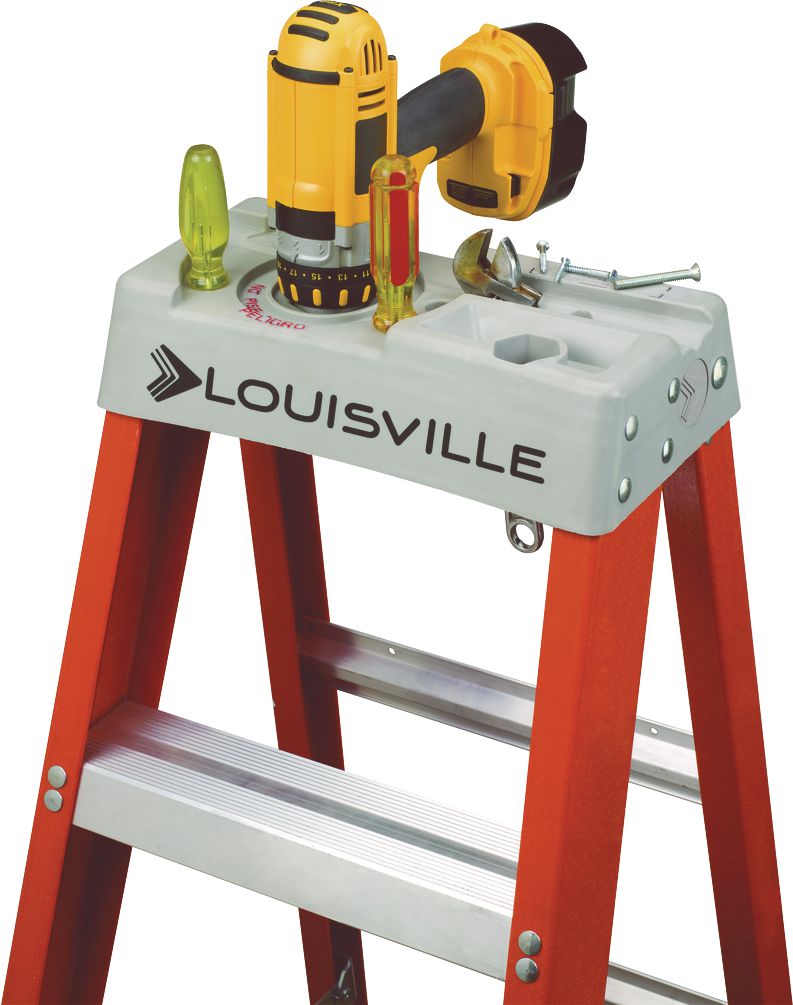 Appleton Step Ladder 10' Fiberglass Stepladder, 300 lbs., Type IA – Lawson Products