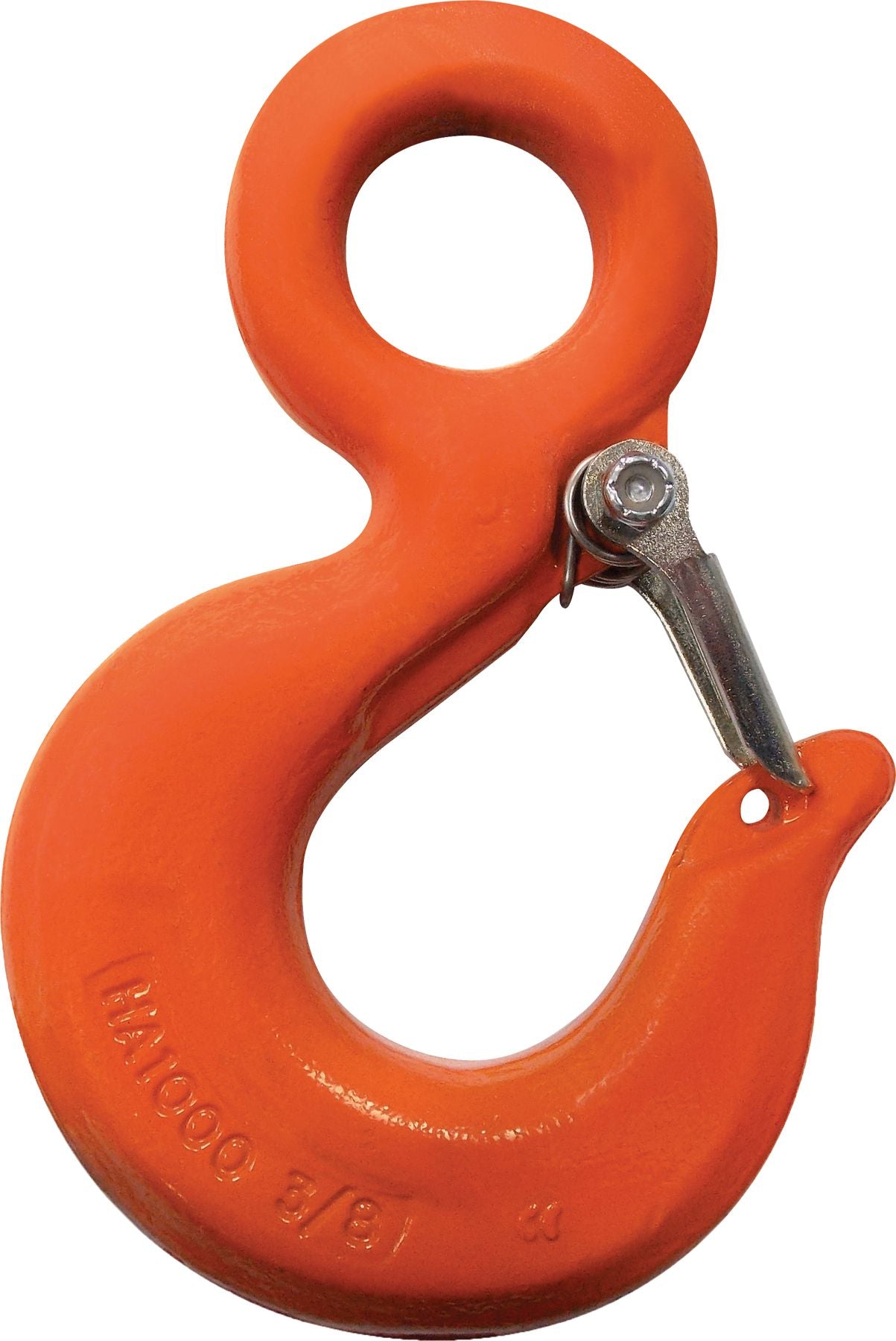 Rigging Hook with Latch, Grade 100, 1/2