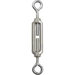 Turnbuckle – Midget, Eye and Eye, Malleable, #6 3/8 - 16, Turnbuckle  Midget, Eye and Eye, Malleable, #6 3/8 - 16