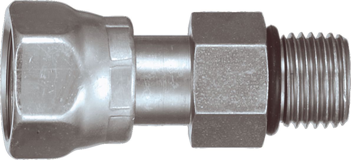 Hydraulic Adapters, Male Connector, Female Swivel ORFS X Male SAE ORB ...