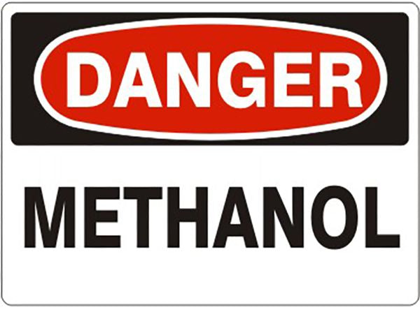 Danger Methanol Label, Adhesive Vinyl – Lawson Products