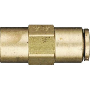  DOT Connector Female Brass 3/8 x 3/8-18 - 27222