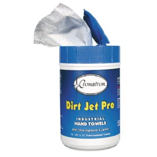 Cronatron® Dirt Jet Pro Hand Cleaner Wipes 75Pcs - CW5037
