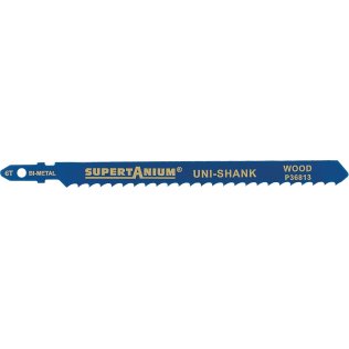 Supertanium® Wavy Tooth Universal Shank Jig Saw Blade 4" - P36817