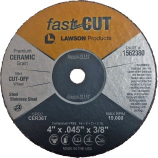 Fasttt-Cut™ Ceramic Grain Mini Cut-Off Wheel 4" - 1562381