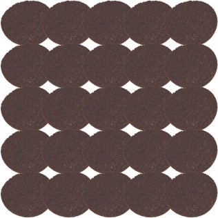 Tuff-Grit Twist-On Surface Conditioning Disc 2" Brown - 50277M25