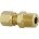 DOT Compression Connector Male Brass 1/2 x 3/8" - 84271