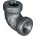 Pipe Elbow Malleable Iron 90° 3/8-18 x 3/8-18 - 8602