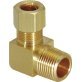  Compression Elbow Brass 90° 1/8-27 x 3/8" - 5085