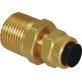  Poly-Tite Connector Brass 1/8-27 x 1/4" - 84350