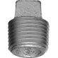  Square Head Plug Steel Galvanized 3/8-18 - 80378
